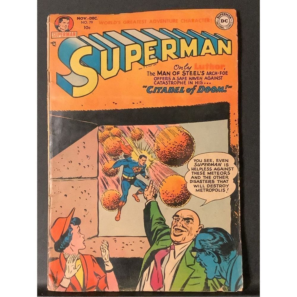 Vintage 1952 DC Comics Superman issue 79